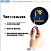 image:imageWild Sports Solid Wood College Hook amp Ring Toss Set with Direct Print HD Team Graphics  Easy Hang Hook and Ring Toss Target  Great Gift for Any NCAA FanWest Virginia Mountaineers