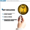 image:imageWild Sports Solid Wood College Hook amp Ring Toss Set with Direct Print HD Team Graphics  Easy Hang Hook and Ring Toss Target  Great Gift for Any NCAA FanIowa Hawkeyes