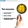 image:imageWild Sports Solid Wood College Hook amp Ring Toss Set with Direct Print HD Team Graphics  Easy Hang Hook and Ring Toss Target  Great Gift for Any NCAA FanMichigan Wolverines