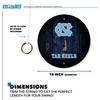 image:imageWild Sports Solid Wood College Hook amp Ring Toss Set with Direct Print HD Team Graphics  Easy Hang Hook and Ring Toss Target  Great Gift for Any NCAA FanNorth Carolina Tar Heels