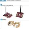 image:imageWild Sports Solid Wood College Quoits Set with Direct Print HD Team Graphics  Tailgate Ring Toss Game  Great Gift for Any NCAA Fan Ring Toss Outdoor Games for The BeachFlorida State Seminoles