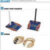 image:imageWild Sports Solid Wood College Quoits Set with Direct Print HD Team Graphics  Tailgate Ring Toss Game  Great Gift for Any NCAA Fan Ring Toss Outdoor Games for The BeachFlorida Gators