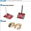 image:imageWild Sports Solid Wood College Quoits Set with Direct Print HD Team Graphics  Tailgate Ring Toss Game  Great Gift for Any NCAA Fan Ring Toss Outdoor Games for The BeachOhio State Buckeyes