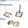 image:imageWild Sports Solid Wood College Quoits Set with Direct Print HD Team Graphics  Tailgate Ring Toss Game  Great Gift for Any NCAA Fan Ring Toss Outdoor Games for The BeachTexas Longhorns