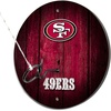 image:imageSolid Wood NFL Hook amp Ring Toss Set with Direct Print HD Team Graphics  Easy Hang Hook and Ring Toss Target  Great Gift for Any Football Fan Ring Toss Family Game for a Game RoomSan Francisco 49ers