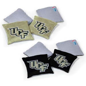 image:imageNCAA College Dual Sided Bean Bags by Wild Sports 8 Count Premium Toss Bags for Cornhole Set  Great for Tailgates Outdoors BackyardCentral Florida Knights