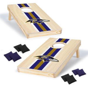 image:imageNFL Football Portable Cornhole Set 2 Boards amp 8 Bean BagsBaltimore Ravens