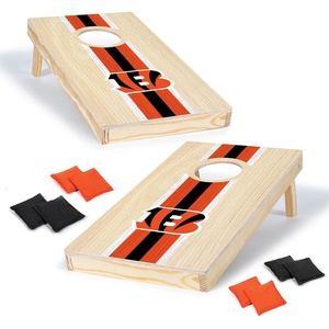 image:imageNFL Football Portable Cornhole Set 2 Boards amp 8 Bean BagsCincinnati Bengals