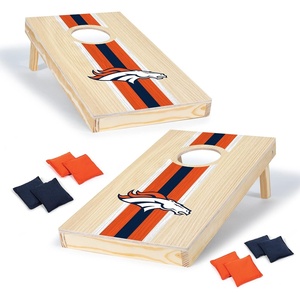 image:imageNFL Football Portable Cornhole Set 2 Boards amp 8 Bean BagsDenver Broncos