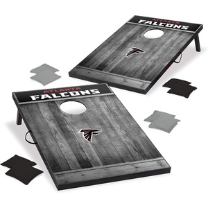 image:imageWild Sports 2 x 3 MDF Cornhole Set 2 Boards amp 8 Bean BagsAtlanta Falcons