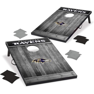 image:imageWild Sports 2 x 3 MDF Cornhole Set 2 Boards amp 8 Bean BagsBaltimore Ravens