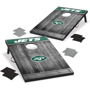 image:imageWild Sports 2 x 3 MDF Cornhole Set 2 Boards amp 8 Bean BagsNew York Jets