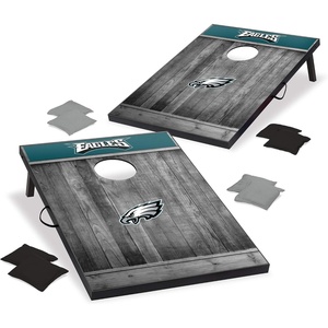 image:imageWild Sports 2 x 3 MDF Cornhole Set 2 Boards amp 8 Bean BagsPhiladelphia Eagles