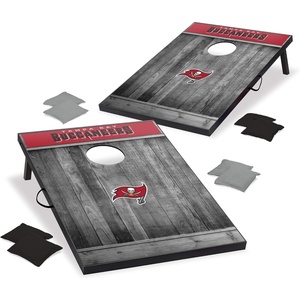 image:imageWild Sports 2 x 3 MDF Cornhole Set 2 Boards amp 8 Bean BagsTampa Bay Buccaneers