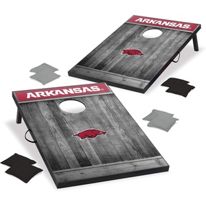 image:imageWild Sports 2x3 MDF Wood NCAA College Cornhole SetArkansas Razorbacks