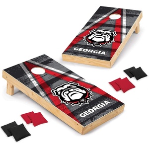 image:imageWild Sports NCAA 2 x 4 Cornhole Board Set 8 Bean BagsGeorgia Bulldogs