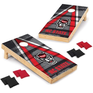 image:imageWild Sports NCAA 2 x 4 Cornhole Board Set 8 Bean BagsNorth Carolina State Wolfpack