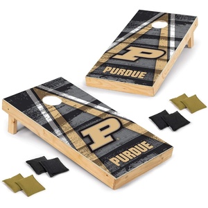 image:imageWild Sports NCAA 2 x 4 Cornhole Board Set 8 Bean BagsPurdue Boilermakers