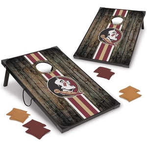 image:imageWild Sports NCAA Direct Print MDF Cornhole Board Set 8 Bean BagsFlorida State Seminoles