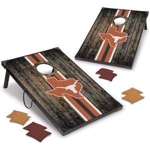 image:imageWild Sports NCAA Direct Print MDF Cornhole Board Set 8 Bean BagsTexas Longhorns