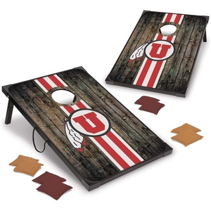 image:imageWild Sports NCAA Direct Print MDF Cornhole Board Set 8 Bean BagsUtah Utes