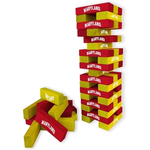 image:imageWild Sports NCAA Georgia Tech Yellow Jackets Table Top Stackers 3 x 1 x 5 Team ColorMaryland Terps