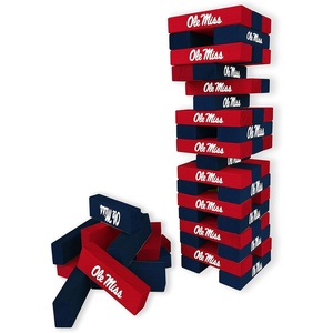image:imageWild Sports NCAA Georgia Tech Yellow Jackets Table Top Stackers 3 x 1 x 5 Team ColorMississippi Rebels
