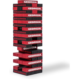 image:imageWild Sports NCAA Pro Football Tabletop Stackers Block Game for College Football Fan Dorm Game TailgateGeorgia Bulldogs