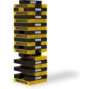 image:imageWild Sports NCAA Pro Football Tabletop Stackers Block Game for College Football Fan Dorm Game TailgateIowa Hawkeyes