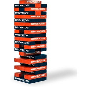 image:imageWild Sports NFL Denver Broncos Table Top Stackers 3 x 1 x 5 Team ColorOne Size