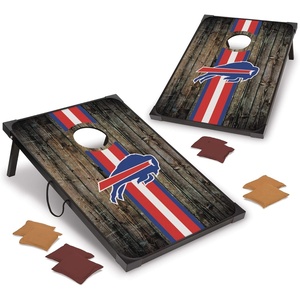 image:imageWild Sports NFL MDF Cornhole Set 2 Boards amp 8 Cornhole BagsBuffalo Bills