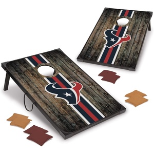 image:imageWild Sports NFL MDF Cornhole Set 2 Boards amp 8 Cornhole BagsHouston Texans