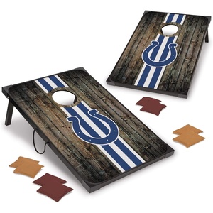 image:imageWild Sports NFL MDF Cornhole Set 2 Boards amp 8 Cornhole BagsIndianapolis Colts