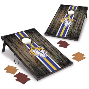 image:imageWild Sports NFL MDF Cornhole Set 2 Boards amp 8 Cornhole BagsLos Angeles Rams