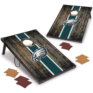 image:imageWild Sports NFL MDF Cornhole Set 2 Boards amp 8 Cornhole BagsPhiladelphia Eagles
