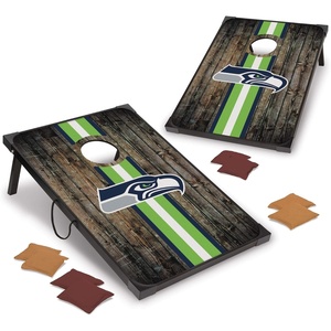 image:imageWild Sports NFL MDF Cornhole Set 2 Boards amp 8 Cornhole BagsSeattle Seahawks
