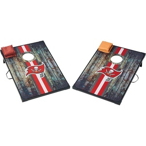 image:imageWild Sports NFL MDF Cornhole Set 2 Boards amp 8 Cornhole BagsTampa Bay Buccaneers