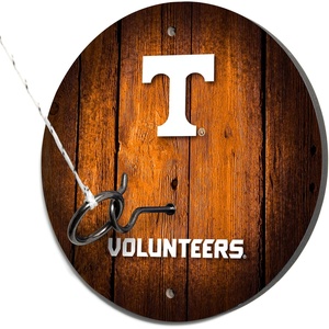 image:imageWild Sports Solid Wood College Hook amp Ring Toss Set with Direct Print HD Team Graphics  Easy Hang Hook and Ring Toss Target  Great Gift for Any NCAA FanTennessee Volunteers