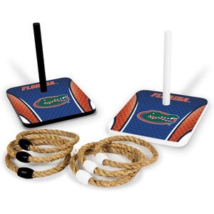 image:imageWild Sports Solid Wood College Quoits Set with Direct Print HD Team Graphics  Tailgate Ring Toss Game  Great Gift for Any NCAA Fan Ring Toss Outdoor Games for The BeachFlorida Gators